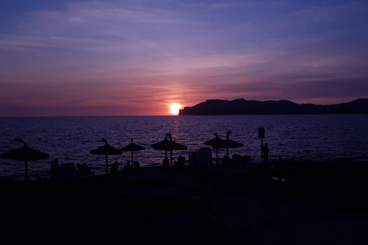 Mejores puestas de sol de Mallorca - Costa de la Calma